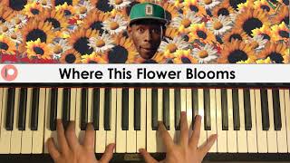 Tyler The Creator - Where This Flower Blooms (Piano Cover) | Patreon Dedication #378