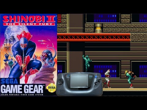 The G.G. Shinobi II: The Silent Fury 1992 (Game Gear) Full Game - Without Commentary - Shinobi 2