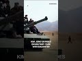 بعد صور إطلاق النار.. كيم جونج اون وابنته في جولة ب دبابة .. فيديو