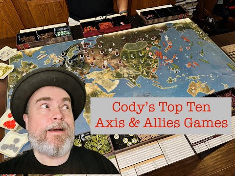 TDG: Cody's Top Ten Axis & Allies Games (October 2025)