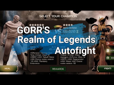 Gorr's Realm of Legends (ROL) 100% AUTOPLAY