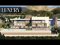 SLEEK MINIMALIST LUXURY HOUSE NO CC The Sims 4 Speed Build