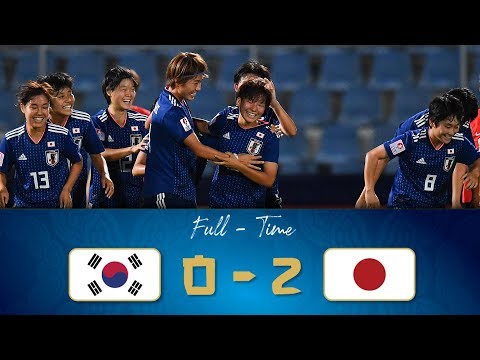 Highlights #AFCU19W M08   Korea Republic 0-2 Japan