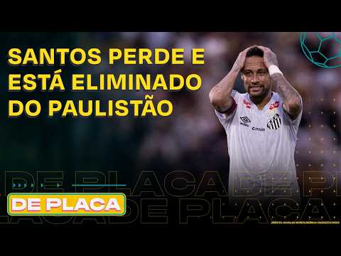 HUGO SOUZA HEROI DO TIMÃO; NEYMAR NÃO CLASSIFICA O SANTOS; DINIZ DEMITIDO | De Placa 23/02/26