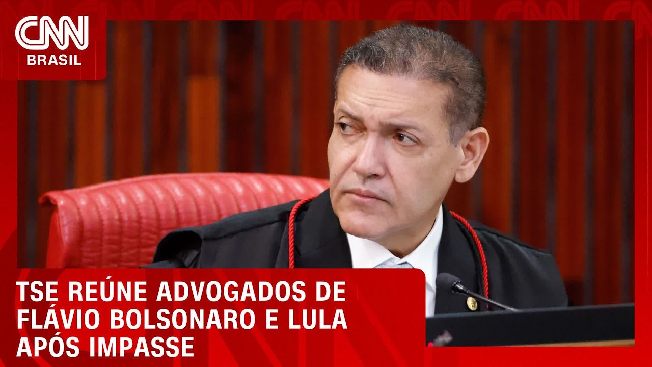 Kassio reúne campanhas de Flávio e Lula após decisões conflitantes no TSE | CNN NOVO DIA