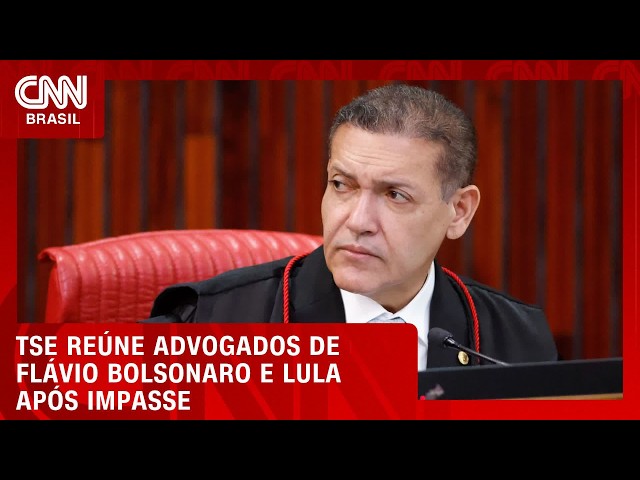 Kassio reúne campanhas de Flávio e Lula após decisões conflitantes no TSE | CNN NOVO DIA