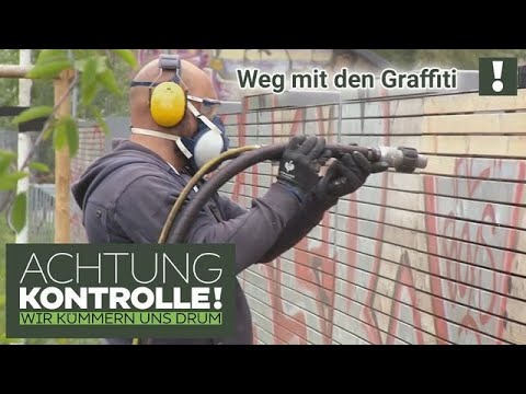 ILLEGALEN Schmierereien auf den Fersen! 😒 Sachbeschädigung! | Kabel Eins | Achtung Kontrolle