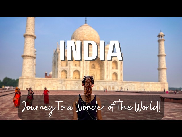 Travel vlog - Taj Mahal to Agra's Hidden Gems: Epic India Travel Guide