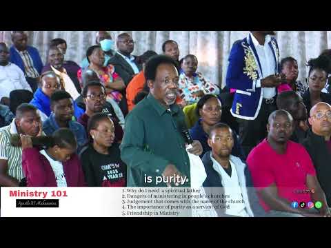 𝗠𝗜𝗡𝗜𝗦𝗧𝗥𝗬 𝟭𝟬𝟭 𝘄𝗶𝘁𝗵 𝗔𝗽𝗼𝘀𝘁𝗹𝗲 𝗕𝗝 𝗠𝗮𝗸𝗮𝗻𝗮𝗻𝗶𝘀𝗮