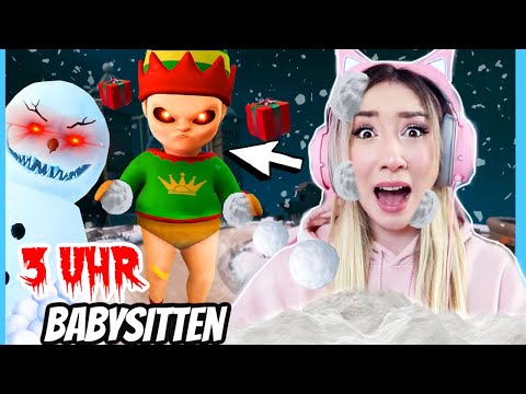 das frechste Baby über weihnachten babysitten (spiele niemals Baby in yellow a curious christmas)