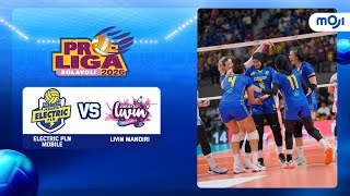 Download lagu Electric PLN Mobile 3-0 Livin Mandiri | Highlight Proliga Putri 2026 | Moji mp3