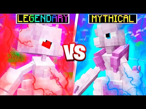 MEGA MEWTWO X Vs MEGA MEWTWO Y in Minecraft COBBLEMON!