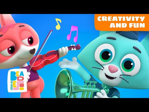 Little Artists: Creativity and Fun with Friends | Beadies kids cartoons