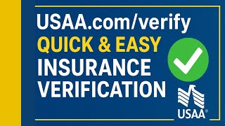 usaa.com/verify – Quick & Easy USAA Insurance Verification (2026)