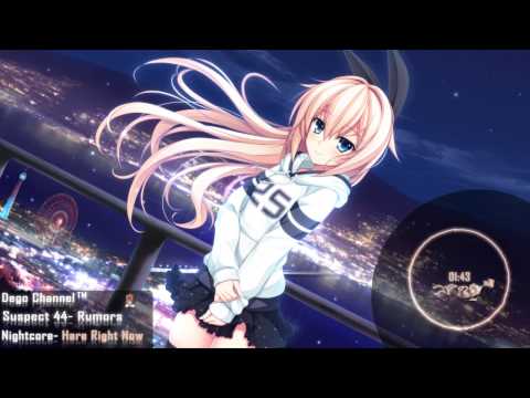Nightcore - Here Right Now