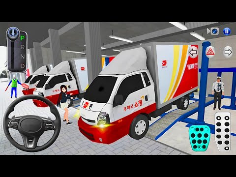 New Kia Pickup Truck & All Van Cars in Auto Repair Shop 🔧🛻 3D Driving Class 2025 - Android Gameplay🎮