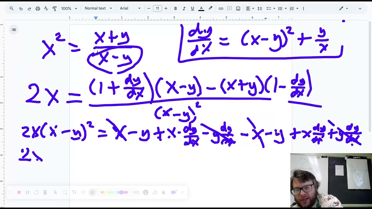 IB HL Math Analysis Exam Prep - Implicit Differentiation and Related Rates