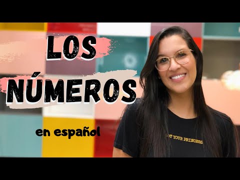 Os números em espanhol - Los números en español