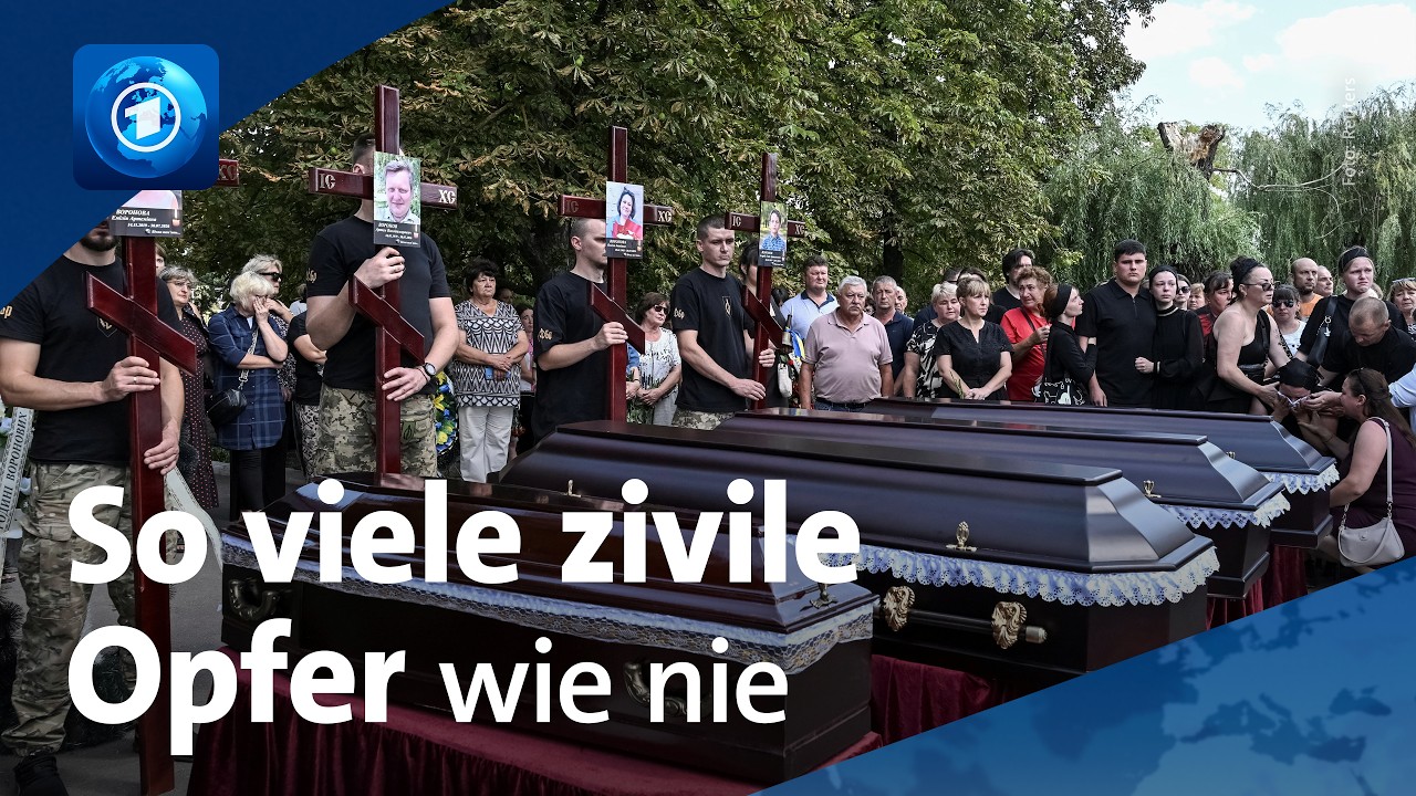 Ukraine: Juli bisher tödlichster Monat seit Kriegsbeginn