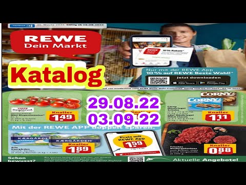 🛒Rewe prospekt angebote deutschland gültig von 29 august bis 3 septembe  #angebote #rewe