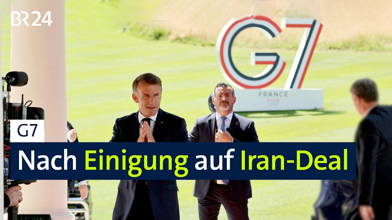 G7-Gipfel befasst sich mit Öffnung der Straße von Hormus | BR24