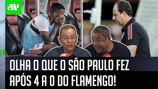 ‘Isso é um lixo, ridículo e grotesco’: Olha o que o 4 a 0 do Flamengo provocou no São Paulo