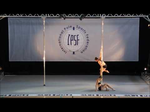 AMANDA DROTZ & ANKI HAPPONEN - DOUBLES - FINAL -  WORLD POLE SPORTS CHAMPIONSHIPS 2016