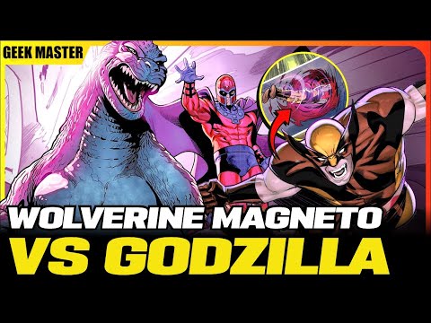 X-MEN VS GODZILLA | MAGNETO WENT INSANE IN Godzilla Destroys the Marvel Universe #3