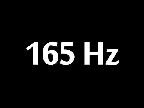 165 Hz Test Tone 1 Hour