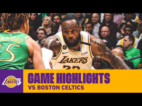 HIGHLIGHTS | LeBron James (29 pts, 8 reb, 9 ast) vs. Boston Celtics