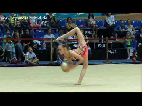 Ulyana Travkina Ball  rhythmic gymnastics Zhuldyz Cup Astana 2016