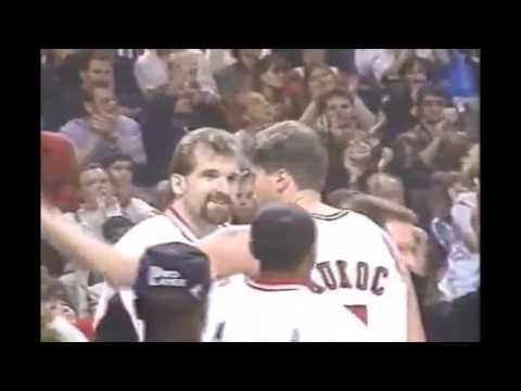 Toni Kukoč 34 points - Career High vs Miami Heat (in NBA)