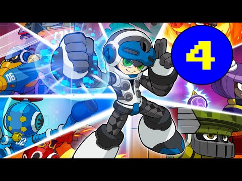 Lets Play Mighty No. 9 Blind Run (4) - Dynamo Man