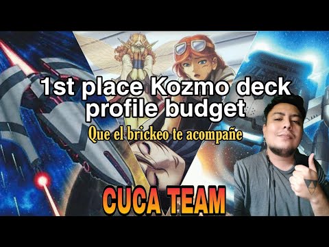 Yu-Gi-Oh! Kozmo deck profile 1st place local budget/barato Jun 2021