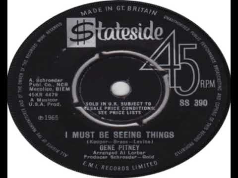 Gene Pitney   I Must Be Seeing Things 1965