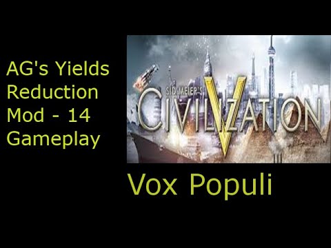 AG's Yields Reduction Mod (Civ 5 VP) - 14 (Celts Gameplay)