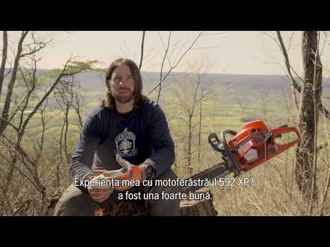 Testimonial Tobias Wygand despre noul motoferăstrău Husqvarna 592 XP