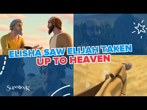 Elisha Saw Elijah Taken Up to Heaven | Batang Superbook - Elisha and The Syrians Tagalog Clip