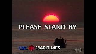 CBC Maritimes "Please Stand By" Card 1998