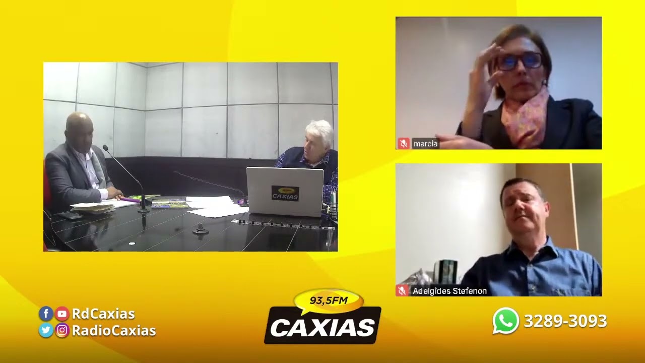 MOBILIZAÇÃO REGIONAL NO PROGRAMA CQ7 DA RÁDIO CAXIAS – PROJETO AGENDA ELEIÇÕES 2022