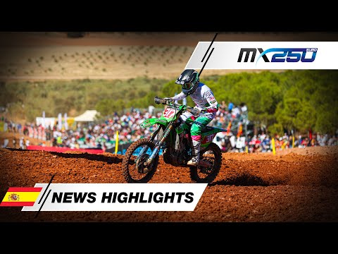 News Highlights | EMX 250 RACE 2 | MXGP of Castilla La Mancha 2024 #MXGP #Motocross