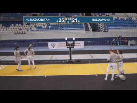 T5-6 MOLDOVA - KAZAKHSTAN Black sea cup / women's team (Yellow piste)