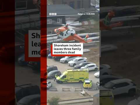 Shoreham incident leaves three family members dead. #Sussex #BBCNews