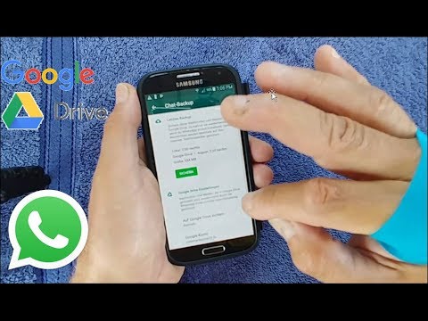 Google Drive Sicherung von Whatsapp löschen und Lokal sichern.