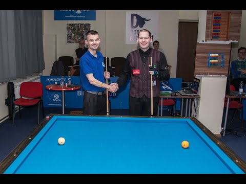 Czech 3-cushion league - 9th round Adam Bača v Miroslav Bača, Adam Kozák v Vladimír Stareček