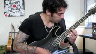 How to play &#39;Set The World On Fire&#39;  by Black Veil Brides Guitar Solo Lesson