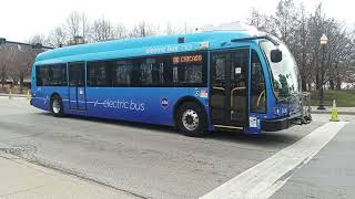 CTA 2019 Proterra Catalyst BE40 600 On Rt 66 Chicago