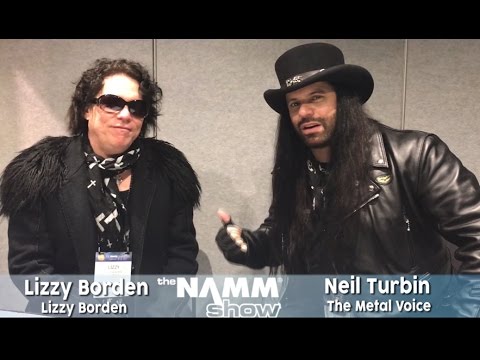Lizzy Borden interview 'New Single May, New album Aug 2017'- The NAMM show-with Neil Turbin