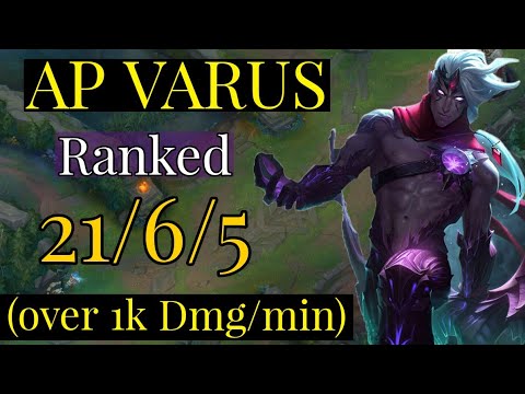 I Destroy The Most Hated Champ In League As AP Varus RANKED