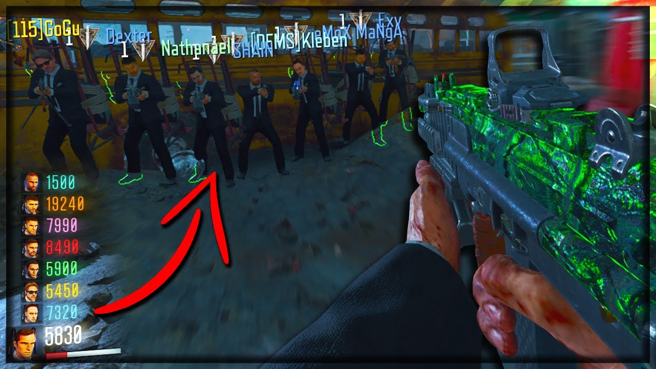 Du ZOMBIE A 8 JOUEURS en 1 PARTIE sur NUKETOWN REMASTER ?? 😱 | Custom Zombies #88